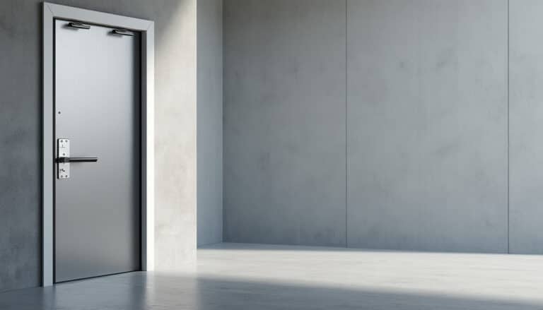 découvrez comment choisir le sens d'ouverture d'une porte de service et sélectionnez le poussant adapté lors de la commande pour une installation optimale.