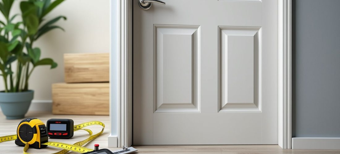 découvrez les dimensions standard d'une porte de service et apprenez quelles cotes relever précisément avant de passer votre commande pour éviter toute erreur.