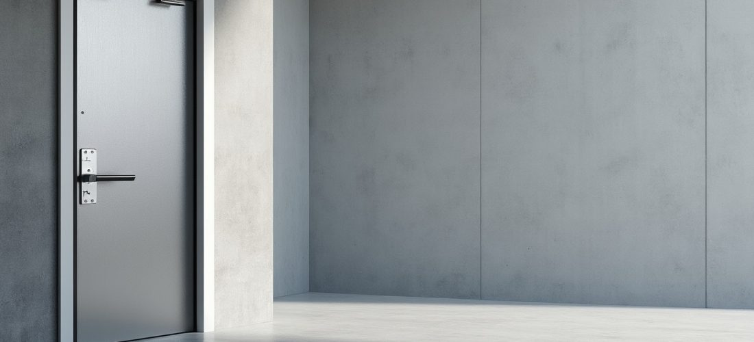 découvrez comment choisir le sens d'ouverture d'une porte de service et sélectionnez le poussant adapté lors de la commande pour une installation optimale.